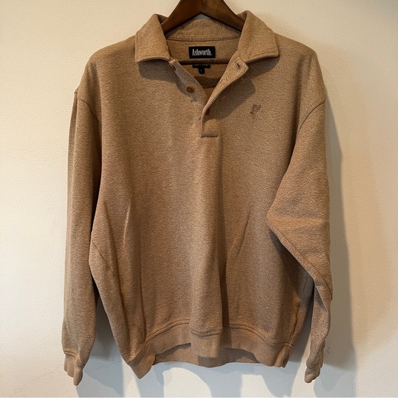 Ashworth Sweaters Ashworth Golf Cotton Cashmere Touch Pullover 4